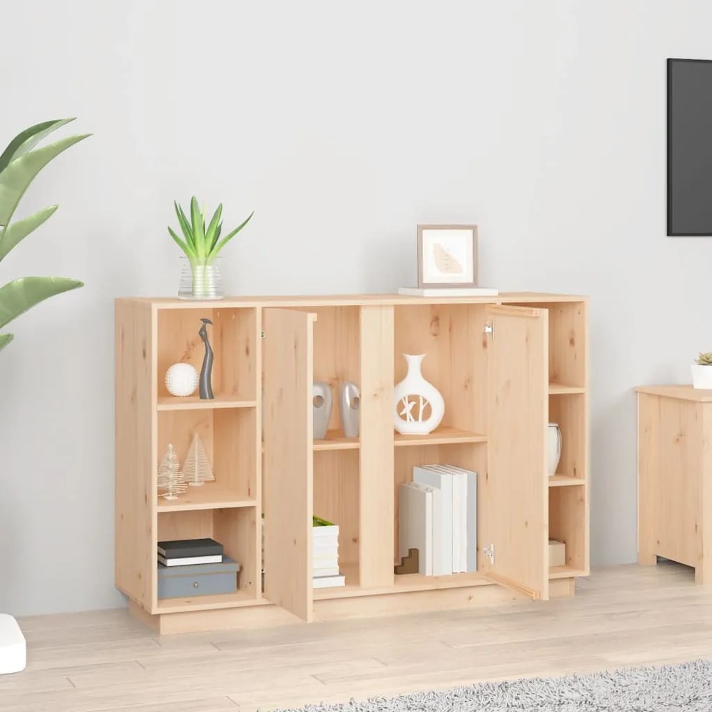 Servanta, 120x35x80 cm, lemn masiv de pin 1, Maro