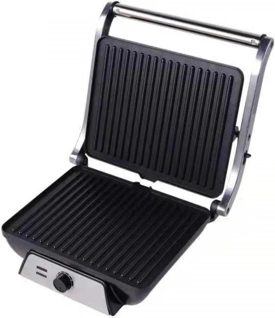 Panini maker, 2000W, Non-stick aluminium plate, Bilateral heating, Silver SL-107A-2