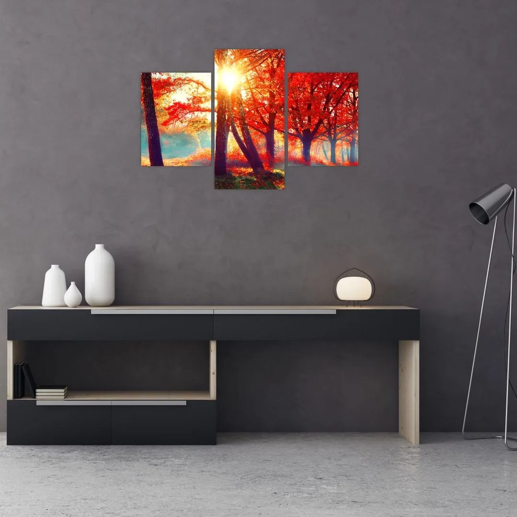 Tablou - Peisaj de toamnă (90x60 cm)