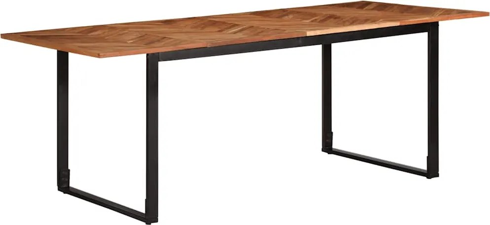 vidaXL Masa de sufragerie 200x100x75 cm din lemn masiv de salcam