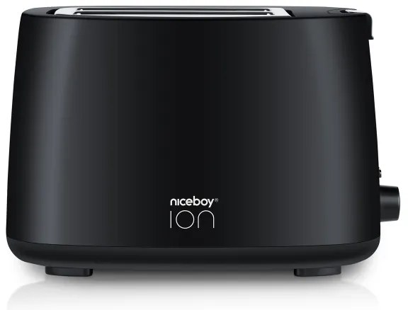 Prăjitor de pâine cu două fante și accesoriu Niceboy ION Cruncher C1 750W/230V negru