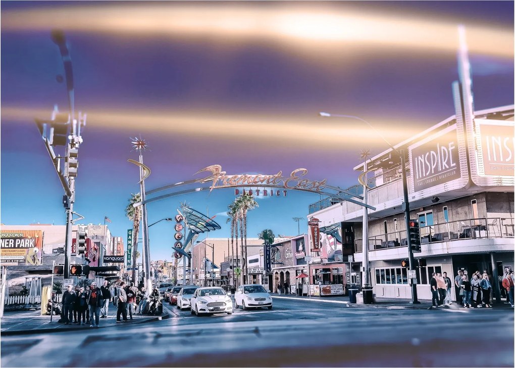 Tablou cu strada în Las Vegas (70x50 cm)