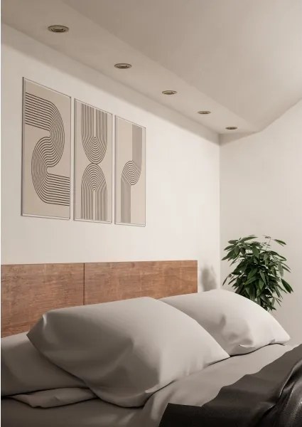 Eglo 902259 - Set de 3 spoturi LED încastrate pentru tavan BARRANCO, 1xGU10/4,5W/230V, crom