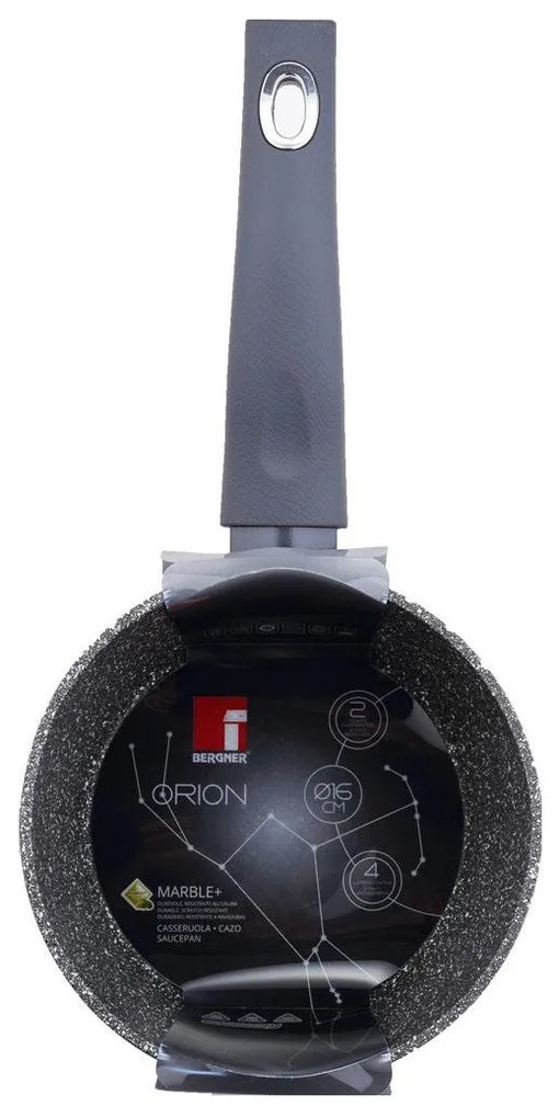 Oala sos marmorata 16 cm Bergner gama Orion BG 8517 MBG