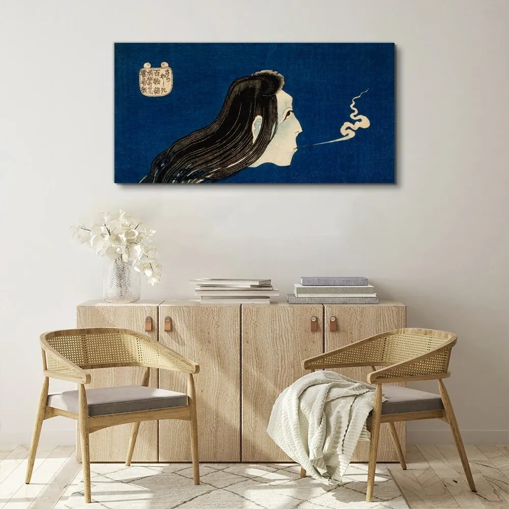 Tablou canvas Femeia fantomă
