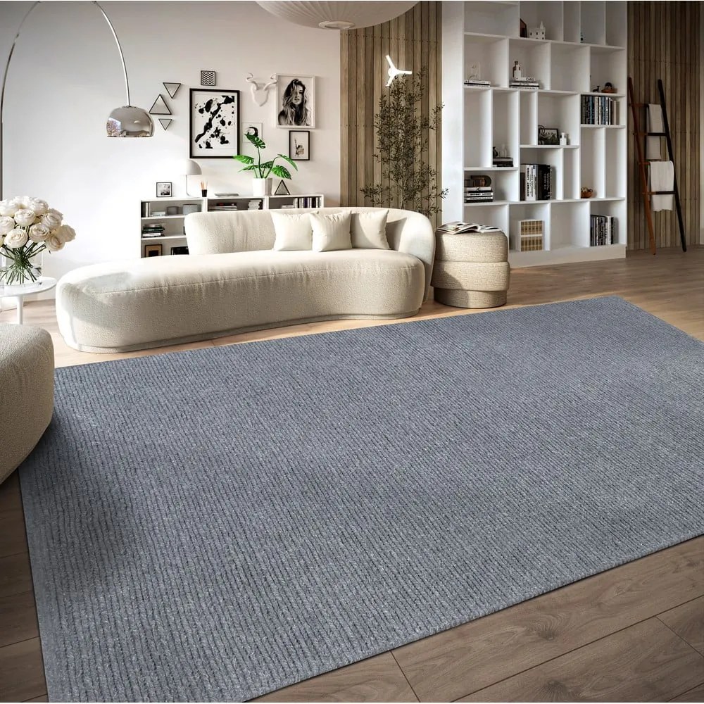 Covor gri țesut manual din lână 80x150 cm Francois – Villeroy&amp;Boch