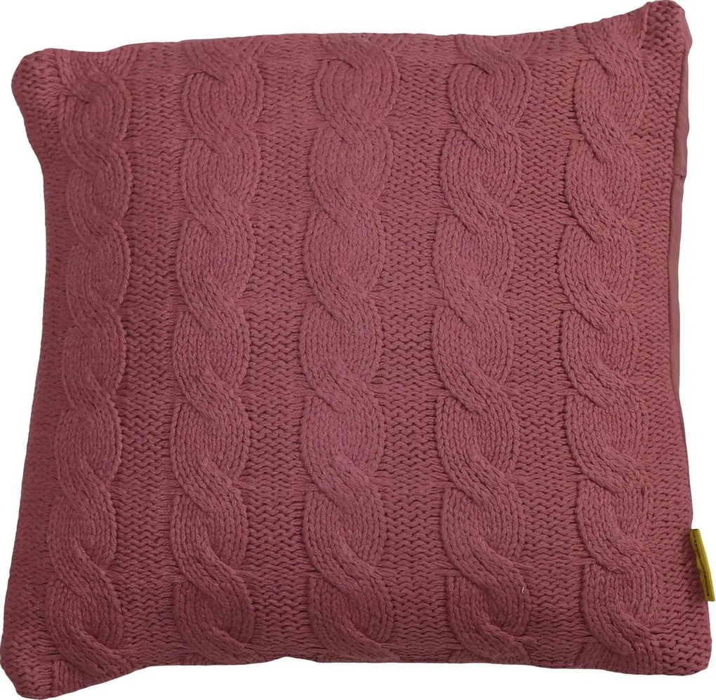 Perna decorativa CABLISS 45x45 cm, roz