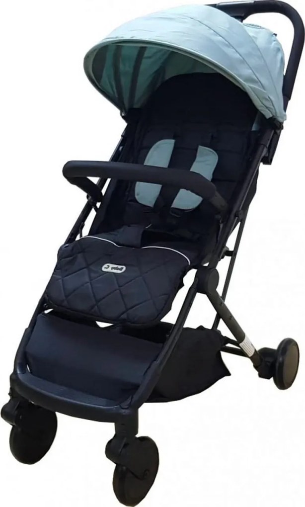 Carucior sport ultracompact pentru copii Baby Care™ PRO S108, Transformabil in troller, Spatar reglabil in 3 trepte, Roti cu rulment, Frana
