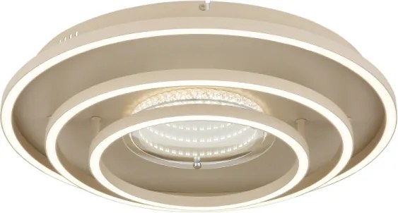 Globo 48564-40S - Plafonieră LED LAWANDA LED/40W/230V, diam. 51 cm, bej