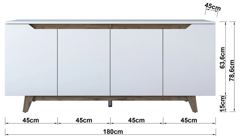 Dulap Gigi (Alb + Nuc). 1072530