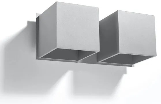 Sollux SL.0658 - Aplica de perete QUAD 2xG9/40W/230V gri