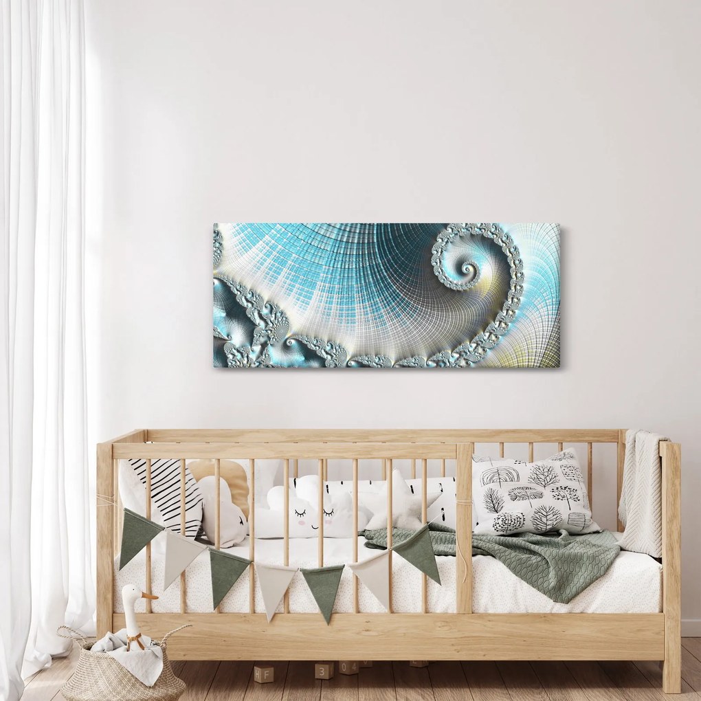 Tablou - Spirale texturate (120x50 cm)