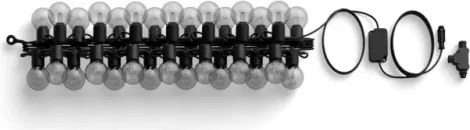 Philips Hue FESTAVIA - Extensie ghirlandă LED RGBW pentru exterior, reglabilă, 30 LED, 21 m, IP65