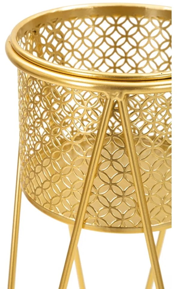 Suporturi pentru flori 2 buc. din metal ø 20 cm (înălțime 46 cm) Nat – Mauro Ferretti