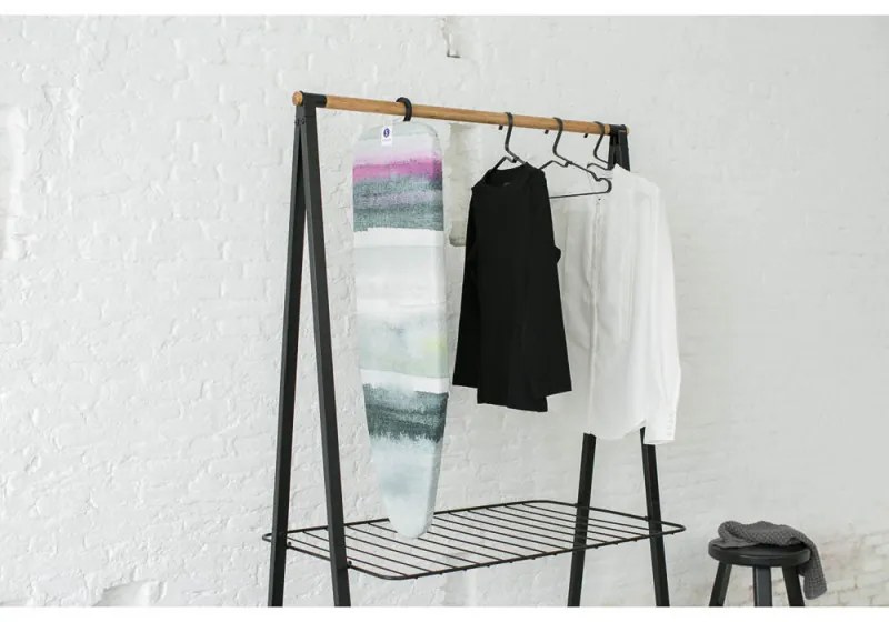 Masa de calcat Brabantia S 1000819, 95x30 cm, Compact, Carlig de agatat, Multicolor