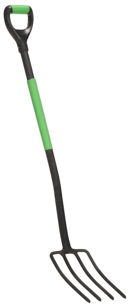 Furca pentru sapat gradina, maner forma D, otel