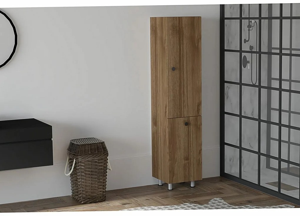 Dulap pentru baie Lipa Walnut