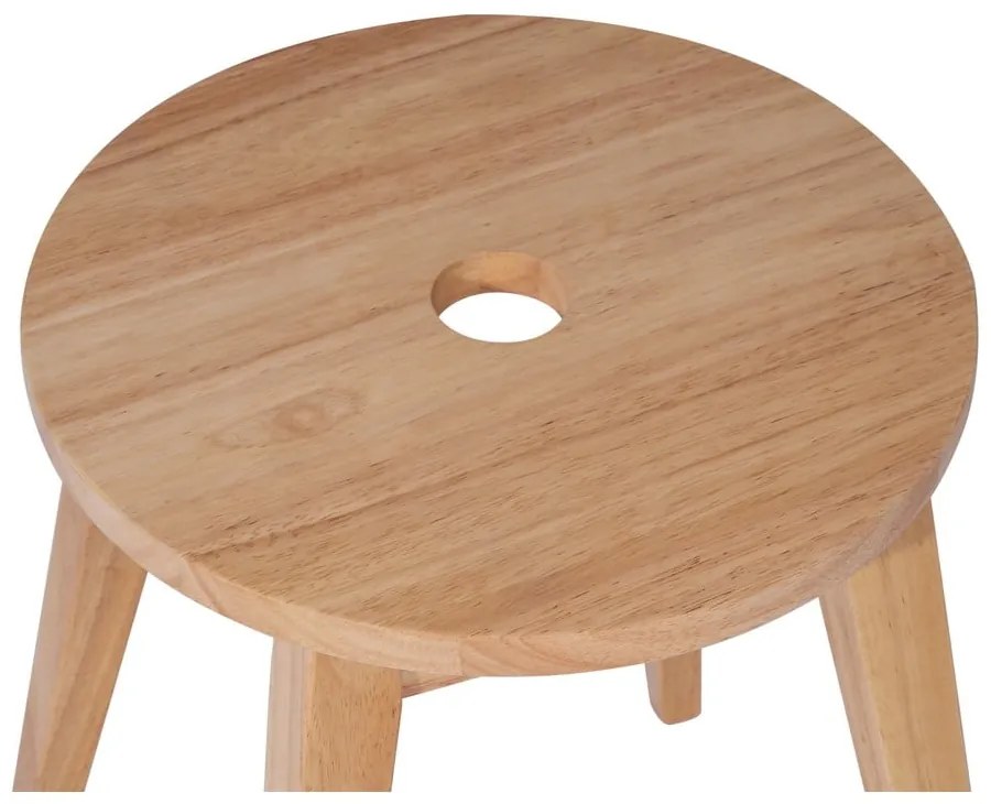 Scaun în culoare naturală deschisă din lemn de arbore de cauciuc Club – Bonami Essentials