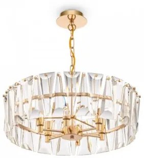 Pendul modern 6 becuri E14 Puntes MOD043PL-06G Maytoni