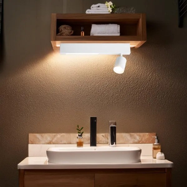 Spot LED MAGNET LED/5W/230V + 1xGU10/60W 3000/4000K alb