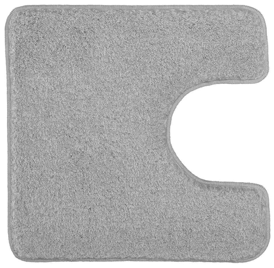 430252 Kleine Wolke Toilet Rug Relax 55x55cm Grey