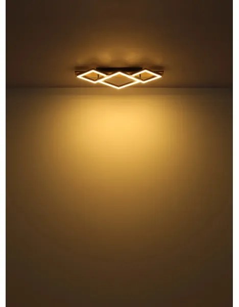 Plafonieră LED Globo 67330G-24 BEATRIX I LED/24W/230V