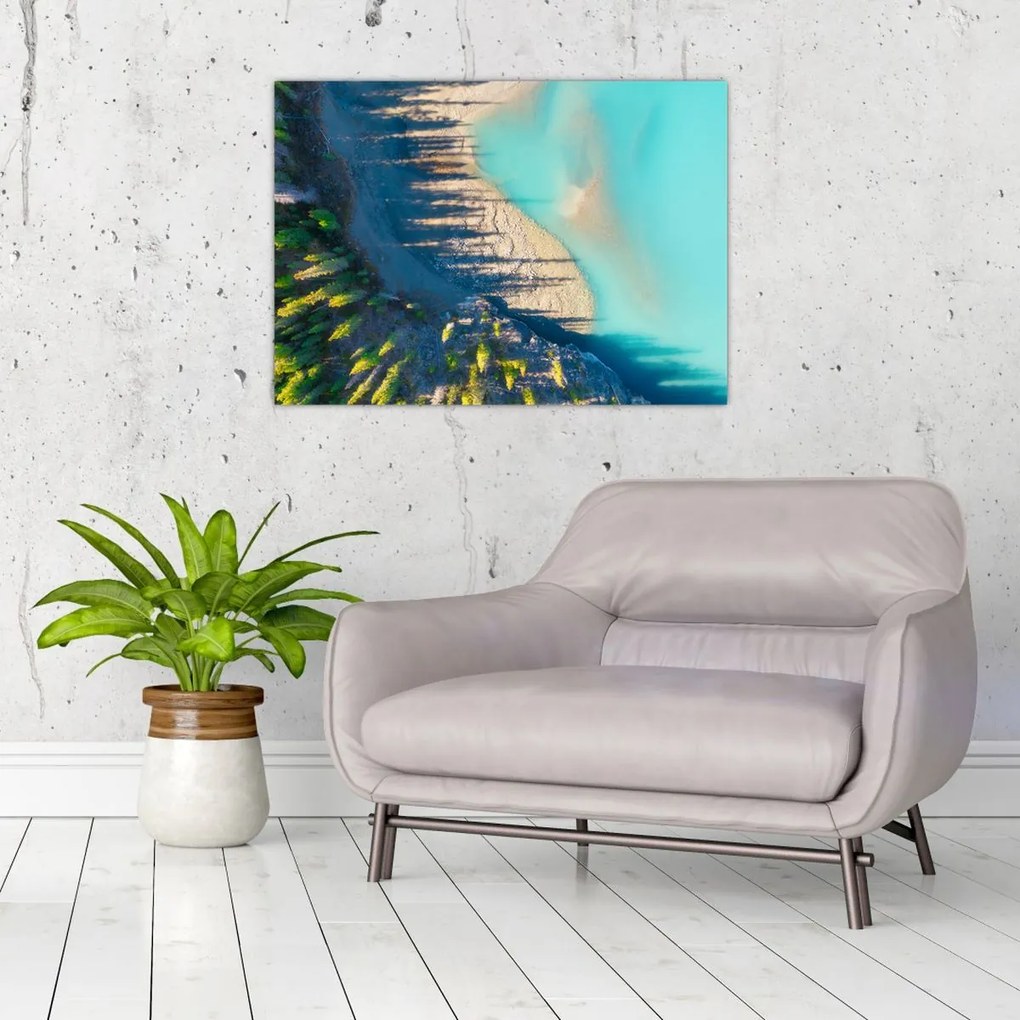 Tablou - Vedere la lac (70x50 cm)