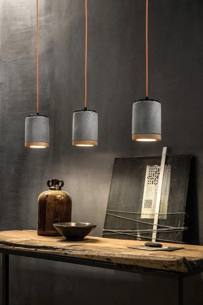 Pendul design retro realizata manual din ceramica MATECA