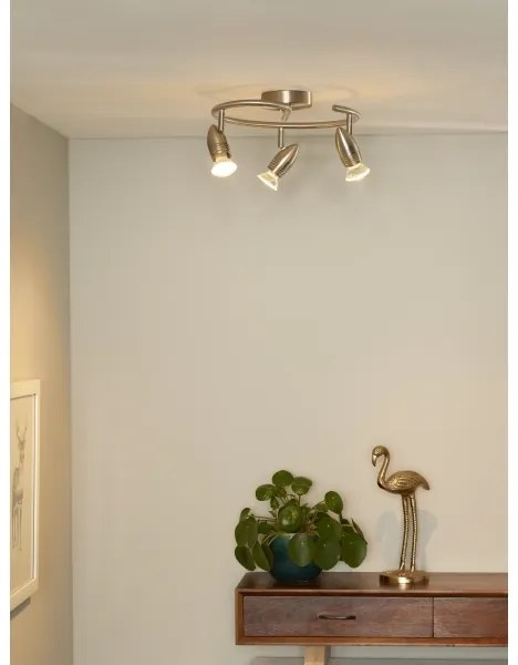 Lucide 13955/14/12 - Lampa spot LED CARO-LED 3xGU10/5W/230V crom