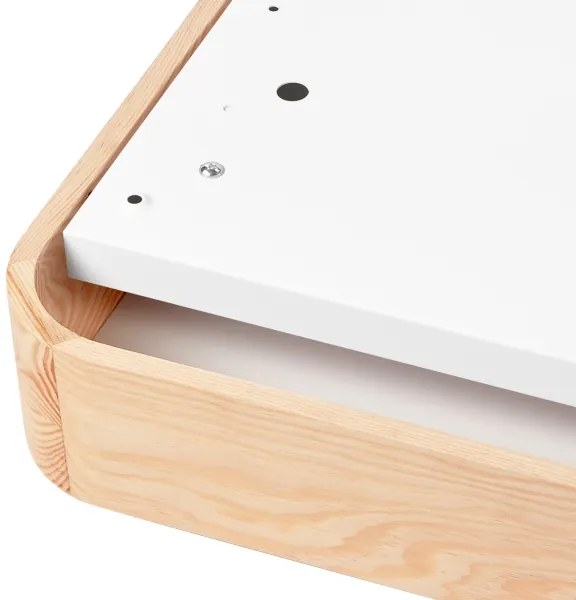 Plafonieră OAK SQUARE 2xE27/15W/230V 35x35 cm stejar