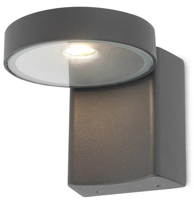 Redo 9195 - Aplică perete exterior LED BIRKEN LED/10W/230V IP54