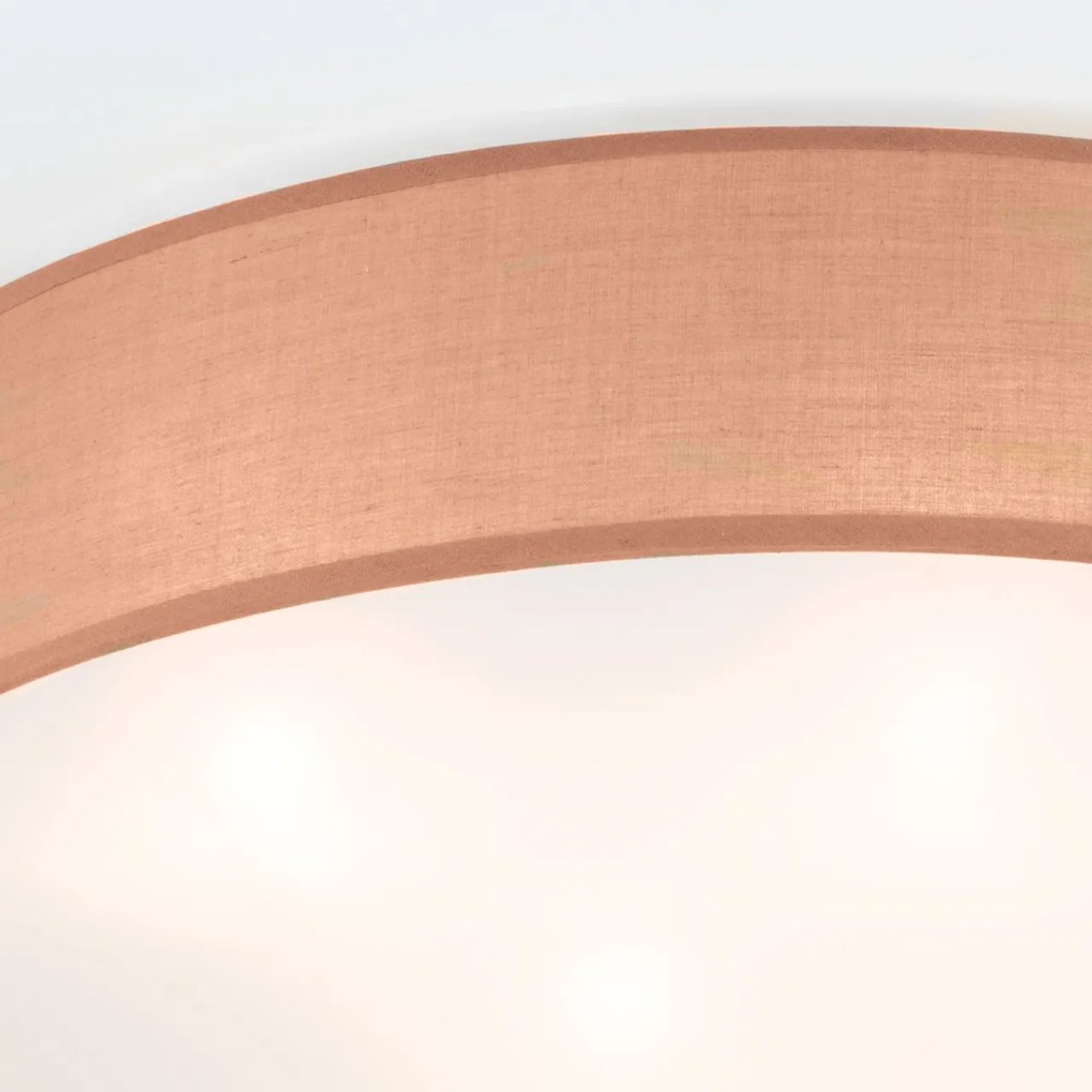 Lustra aplicata design modern Ufo 50cm maro