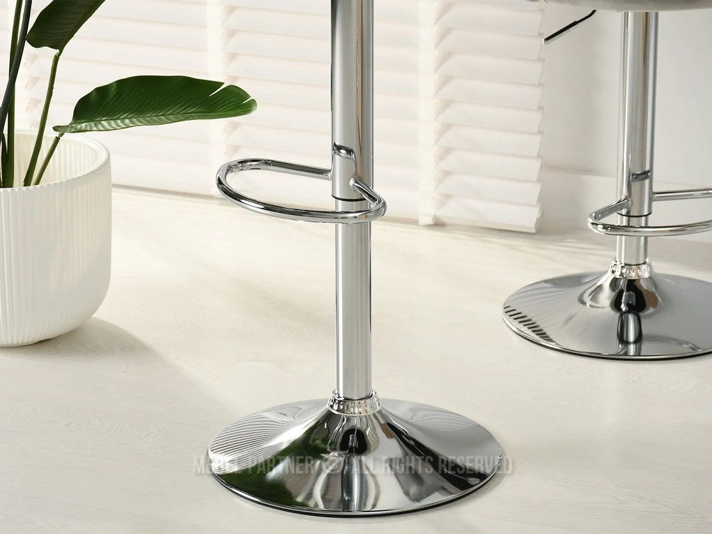 Scaun Hanzel (bej + crom). Promo -6%. 1110536
