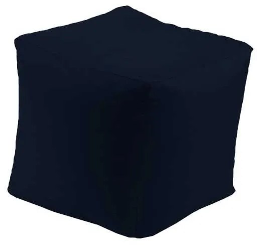 Taburet Cub XL, Material impermeabil - Bleumarin