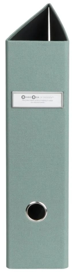 Organizator verde pentru documente din carton Archie Canvas Paper Laminate – Bigso