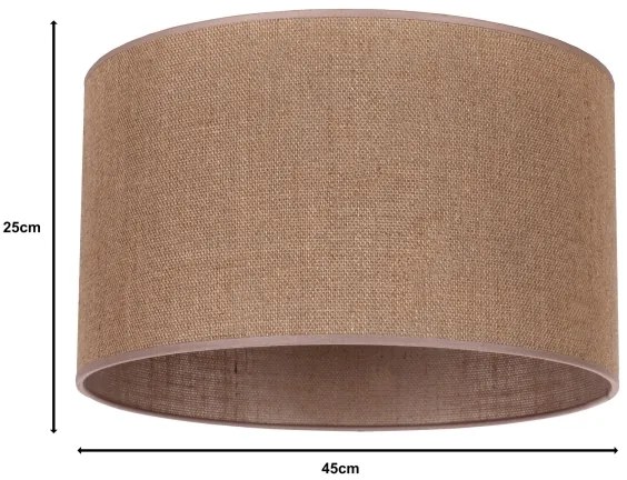 Duolla - Abajur universal ROLLER E27 pr. 50 cm maro