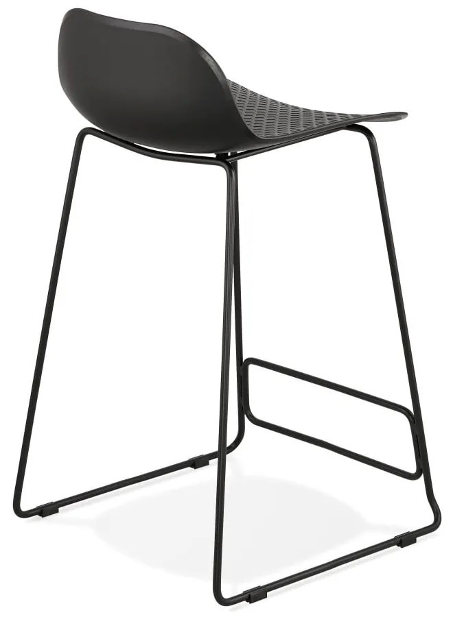 Scaun de bar Kokoon Slade, înălțime 85 cm, negru