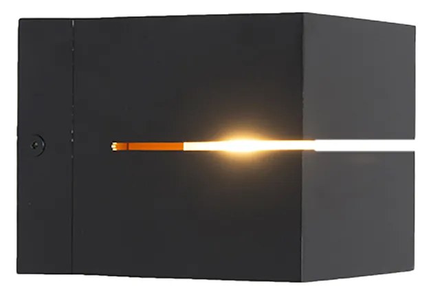 Aplică modernă neagră și aurie 9,7 cm - Transfer Groove