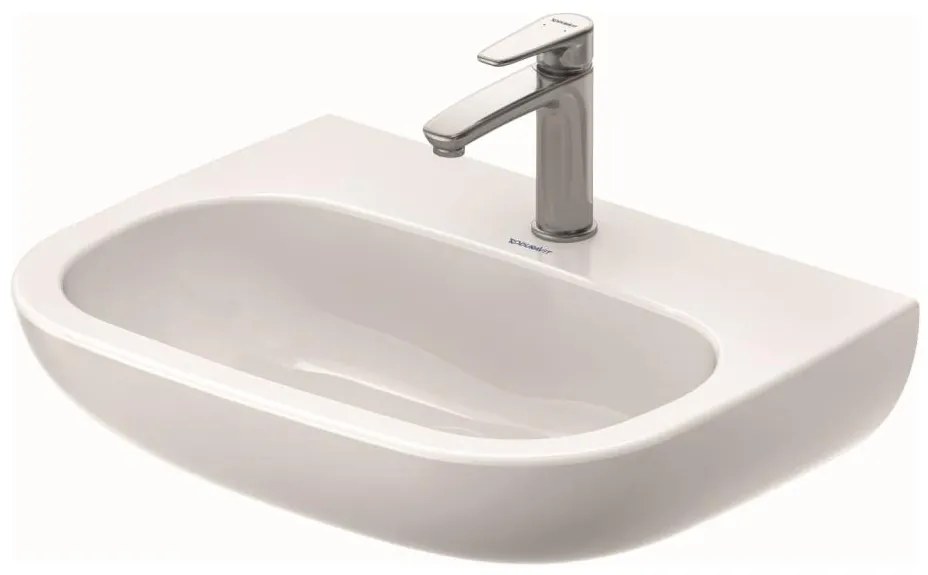 Duravit 23116000002 - Lavoar suspendat D-CODE 60x46 cm ceramică/alb lucios