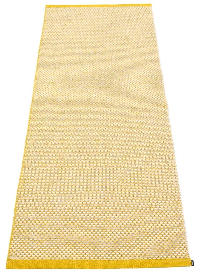 Covor tip traversă pentru interior și exterior galben muștar 70x200 cm Effi Mustard – Pappelina