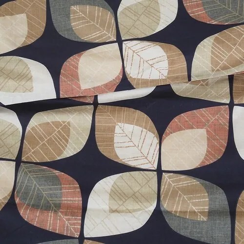 Lenjerie de pat B.E.S. Petrovice Crepe Top Class bumbac creponat Autumn Leaf, 140 x 200 cm, 70 x 90 cm