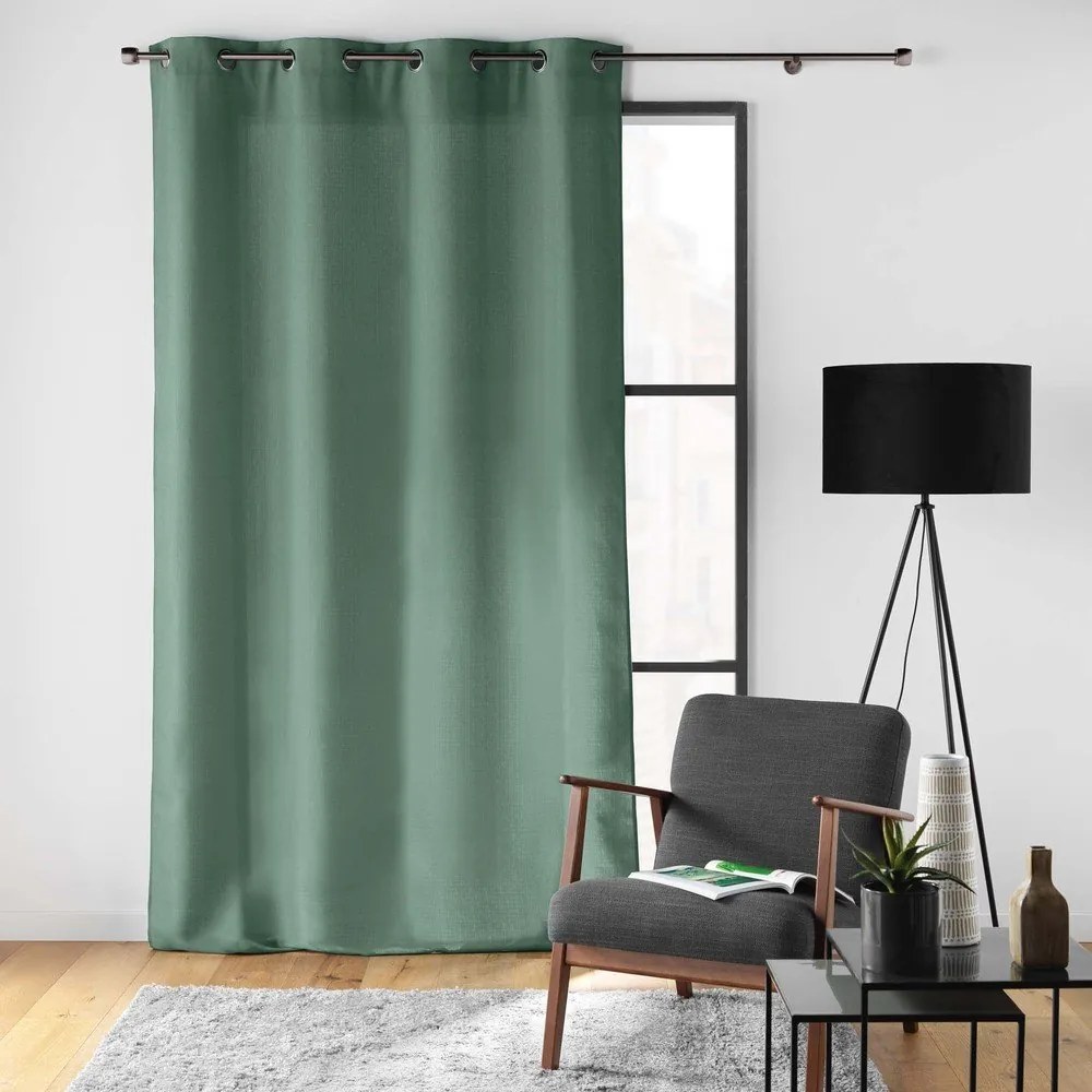 Draperie verde 140x280 cm Soline – douceur d'intérieur