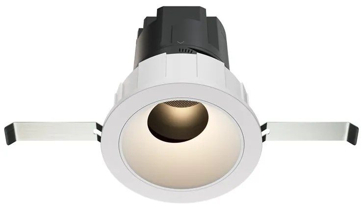 Spot LED incastrabil design tehnic Wise alb