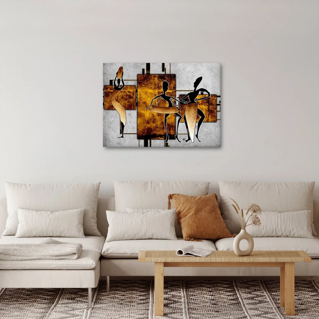 Tablou - Motiv cultura africană (70x50 cm)