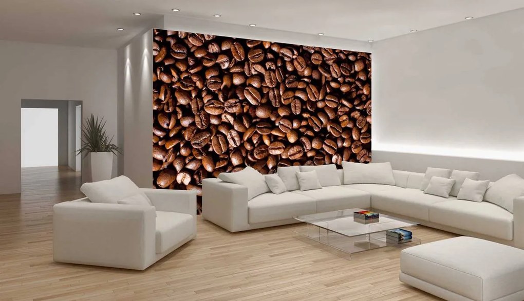 Fototapet - Boabe de cafea (254x184 cm)