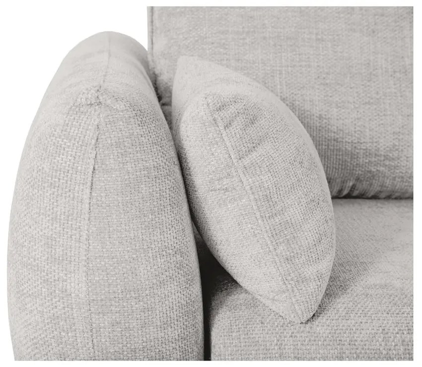 Colțar gri deschis (colț pe dreapta) Matera – Cosmopolitan Design