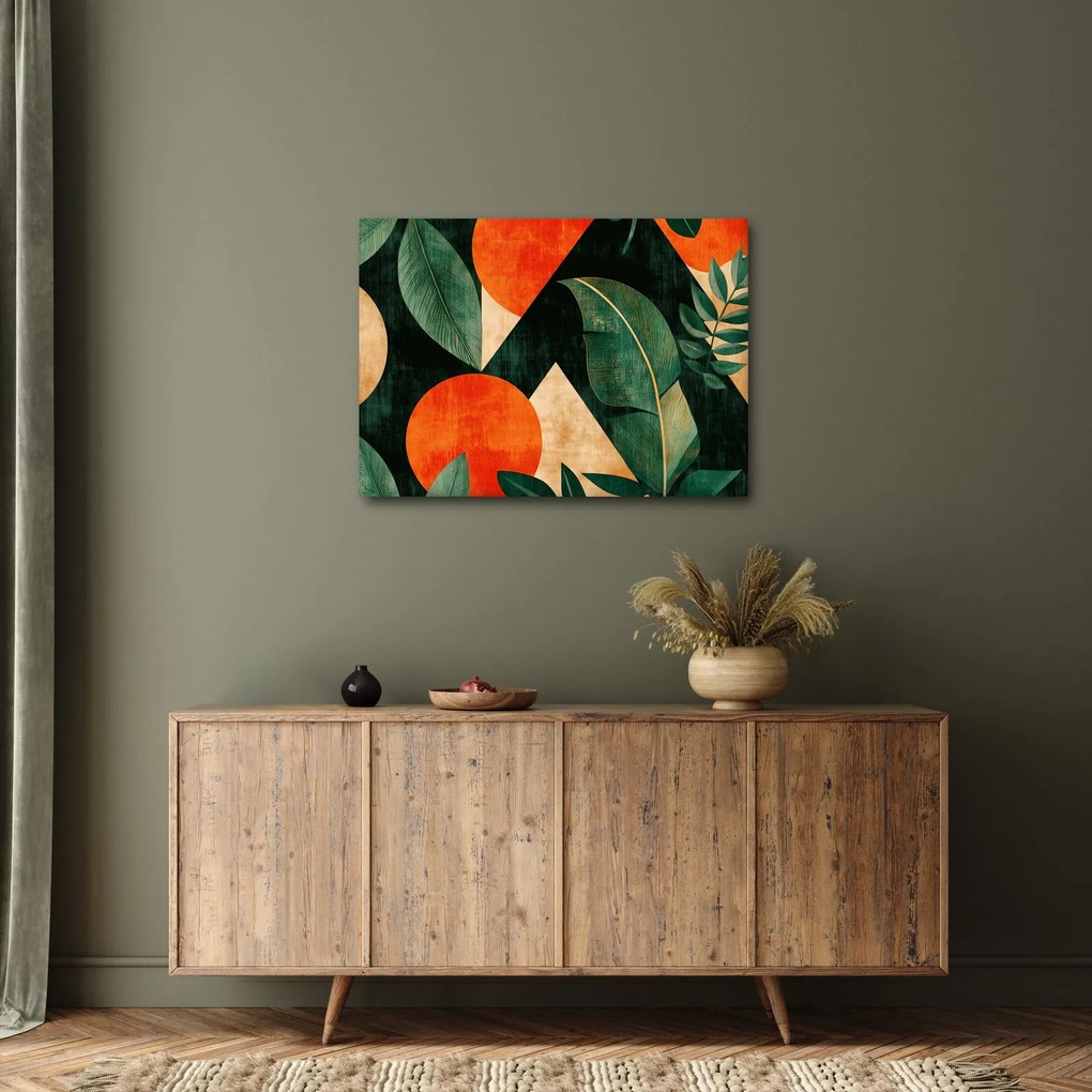 Tablou - Motive naturale geometrice II. (70x50 cm)