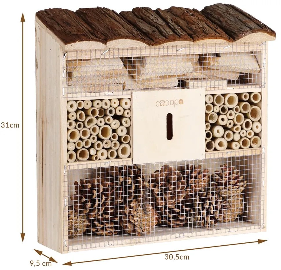 Deuba Hotel pentru insecte - 30,5x9,5x31 cm