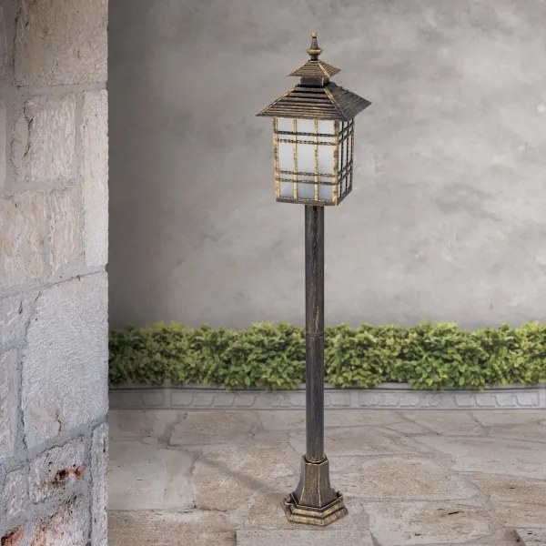 Lampă de exterior Orion AL 11-1117/1 KIKO 1xE27/11W/230V IP44 bronz/patină