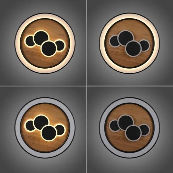 Plafonieră LED Paul Neuhaus 6284-79 ELIZA LED/55,5W/230V d. 60 cm stejar